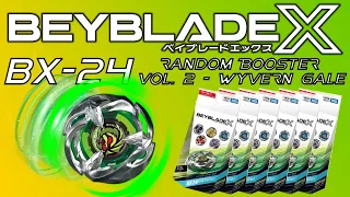 CAN WE GET ALL SIX?! | BEYBLADE X | BX-24 : Random Booster Volume 2 (Wyvern Gale) Unboxing x6 + Test