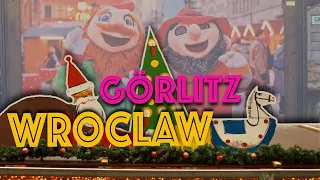 Рождество в Европе: Вроцлав и Гёрлиц. Wrocław i Goerlitz. Breslau und Görlitz.