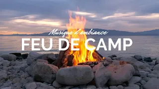 Son feu de camp sur la plage - Musique relaxante 1heure (Firecamp)