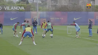 🔥 ASÍ 🔥 son los ENTRENAMIENTOS de XAVI HERNÁNDEZ | La 💥 POSESIÓN por ENCIMA de TODO 💥 |