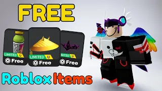 OMG! NEW FREE ROBLOX LIMITED ITEMS GET IT NOW!!!