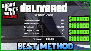 Best Method! - How To Sell Special Vehicles in GTA Online