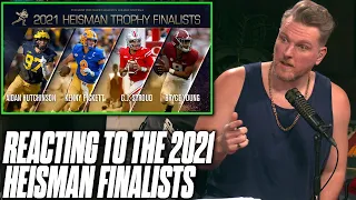 Pat McAfee's Thoughts On The 2021 Heisman Finalists
