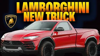 Lamborghini  New $25,000 Pickup Truck Unveiled