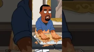 That Time Kanye West was Massaging Lasagna #familyguy #shorts