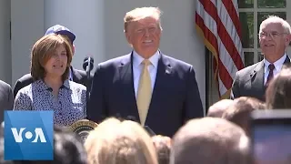 Trump Gets Happy Birthday Serenade at White House Event