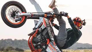 CRAZY SUPERMOTO RIDEOUT! CHAOS MOTOVLOG