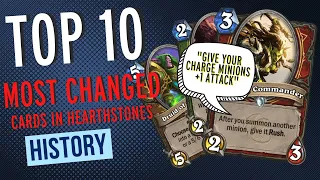 Top 10 Most Changed Cards in Hearthstone’s History