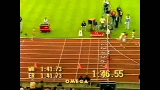 184 European Track and Field 1986 800m Men