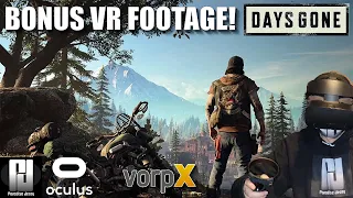 MORE!!!! Days Gone in VR with VorpX! (Bonus Footage) // Oculus Rift S // RTX 2070 Super