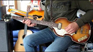 Beatles - She Came In Through The Bathroom Window - bass & acoustics