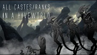 The 12 Ranks & Castes in a Xenomorph HiveWorld