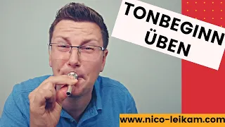 TONBEGINN üben | wie trainiere ich den Tonbeginn | Übung für den Anstoß | Basics trainieren | 2020