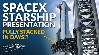 SpaceX Starship Presentation for 2022, Roberts Road Facility, and 3 Falcon 9 launches in 4 days