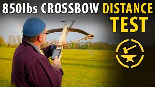 850lbs Crossbow DISTANCE TEST