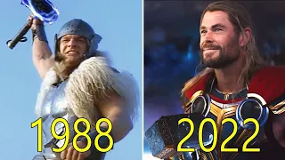 EVOLUCIÓN de Thor en las películas + Curiosidades (1988 -2022)