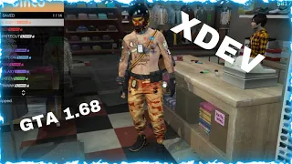 GTA V Online 1.68║*XDEV OUTFIT EDITOR*║How To Make Modded Outfits Using Xdev Outfit Editor