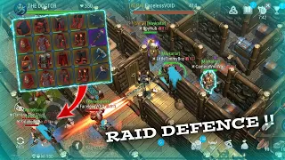 FROSTBORN RAID DEFENCE WITH NEW ARMOR OP ??? - WE GOT NEW LEGENDARY WEAPONS !!!