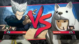 GAROU VS WATCHDOG MAN | VERSUS BATTLE | One Punch Man : A Hero Nobody Knows