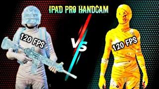 120 FPS YOUTUBER VS YOUTUBER | 1 VS 1 | IPAD PRO 4-FINGERS CLAW PUBG HANDCAM