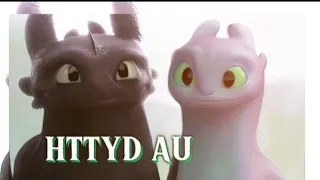 HTTYD AU - What if Toothless meet another Light Fury?