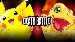 Pikachu VS Agumon (Pokémon VS Digimon) Fan Made DEATH BATTLE Trailer