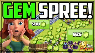 I Went On a GEM SPREE in Clash of Clans!