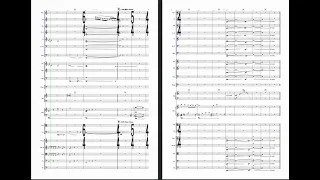 Fly Me To the Moon  ( Fame´s Studio Orchestra) - Score Sheet Video