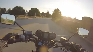 POV Columbia Wrightsville PA Historic Veterans Memorial Bridge John Wright Restaurant Motorcycle Rid