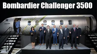 Inside $27 Million Bombardier Challenger 3500 | A Super-Midsize Business Jet