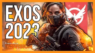 EXOS 2023 für Anfänger The Division 2 - So bekommst du alle Exos Division 2 Deutsch exotische Waffen