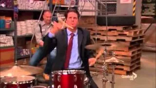 Funniest Office Scene Ever (Kevin's Drum Battle)