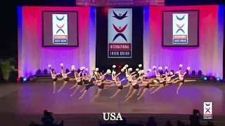 Senior Pom World Champion (Team USA) ICU World Championships 2022