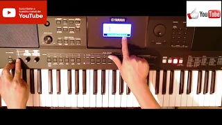 Como Configurar el piano Yamaha psr-E453. Parte 1 😁👍