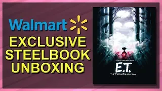 E.T. The Extra-Terrestrial Walmart Exclusive Blu-ray SteelBook Unboxing