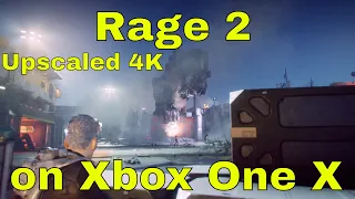 RAGE2 [Upscaled 4K] on Xbox One X