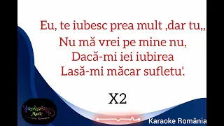 Nicolae & Nicoleta Guță - Eu te iubesc prea mult Cover cu versuri #karaoke