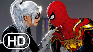 Spider-Man Kisses Black Cat Almost Scene - Spider-Man No Way Home Movie Suit
