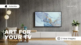 Marble Abstract Ink | Art For Your TV | GAB Art TV | Screen Saver | Art Gallery | 2 Hours | HD