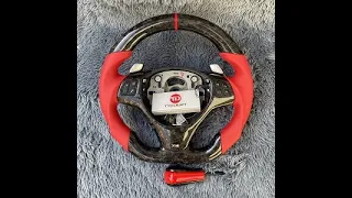 TTD Craft : E90 Carbon Fiber Steering Wheel
