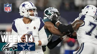 Philadelphia Eagles vs. Dallas Cowboys | 2023 Week 14 Game Highlights