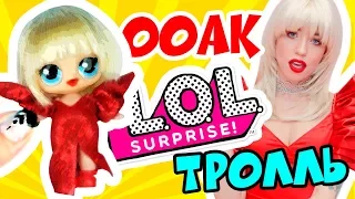 NADIA DOROFEEVA Doll - LOL Surprise Custom Doll DIY Vremya I Steklo | LOL Dolls Videos