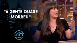 Apresentadoras do "Venus Podcast" detalham como foram convidadas pelo Flow | The Noite (07/10/21)