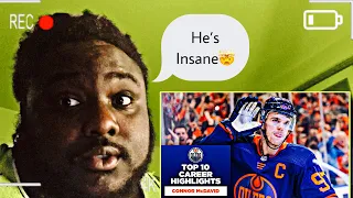 💥REACTION💥 Connor McDavid's Top 10 Highlights‼️ (He's Amazing✨)