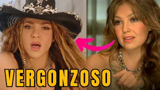 Así se burla Thalia de Shakira por su nueva canción el jefe, ES HUMILLANTE!