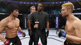 Bruce Lee vs. Takanori Gomi (EA Sports UFC 2) - CPU vs. CPU