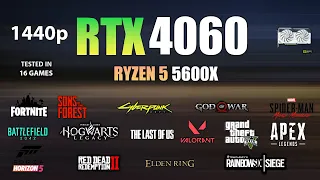 RTX 4060 : Test in 16 Games At 1440p - RTX 4060 Gaming