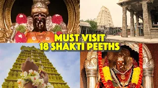 18 Maha Shakti Peethas | shakti peethas in india  | Navratri Special | Incredible Ancient Temples