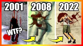 Evolution of BLOOD LOGIC in GTA Games (2001-2022)