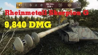 World of Tanks || Skorpion G - 9,8k damage highest at the moment